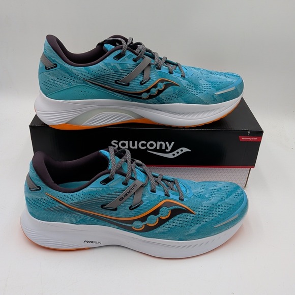 Saucony Guide 16 Men's Size 14 Agave / Marigold Running Shoes New In Box